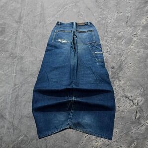 Baggy Mecca Carpenter Wide Leg Jnco Style Skater Surf Y2k 90s Jeans 36x33